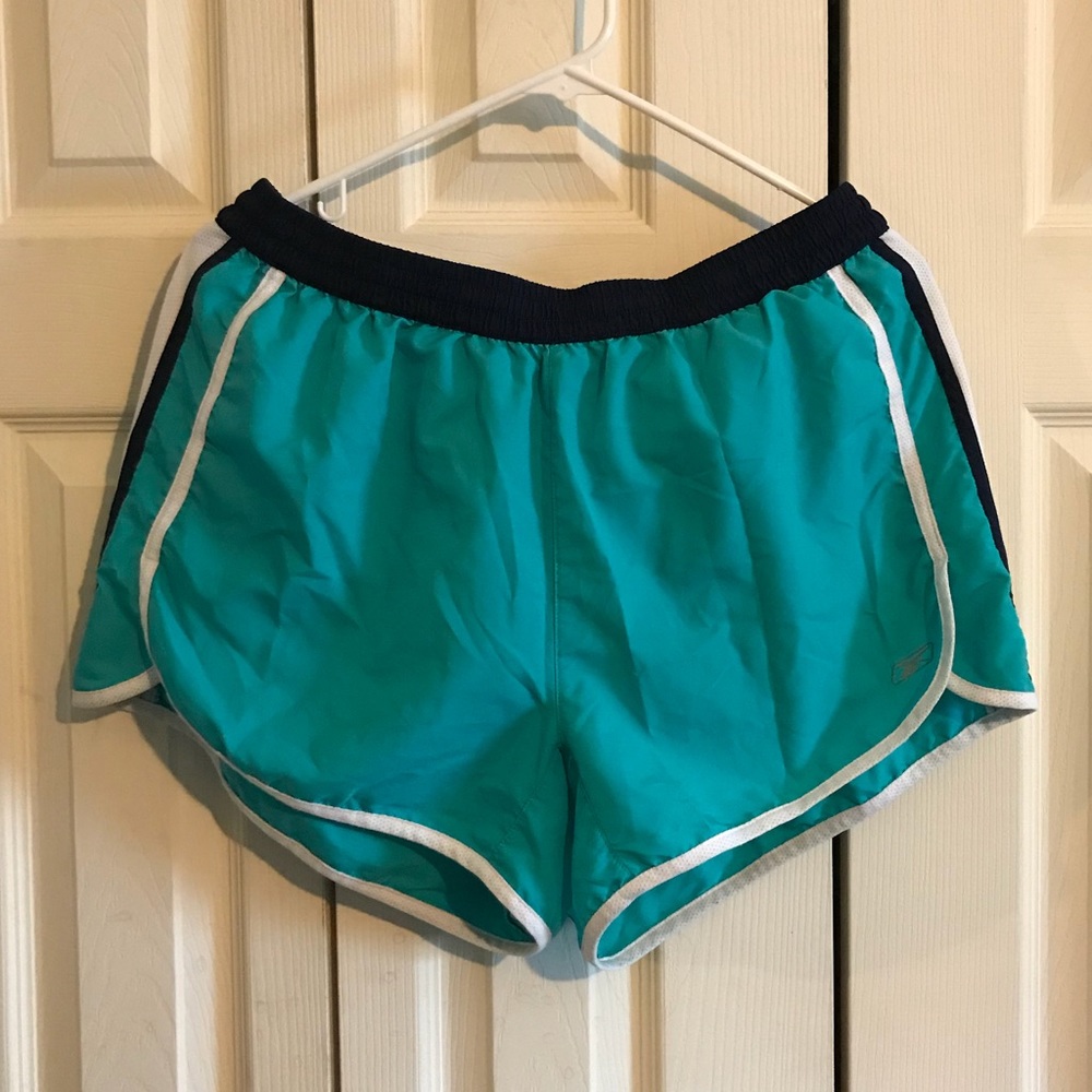 Reebok Running shorts TURQUOISE Sz Lg! ‼️🤸🏽‍♂️